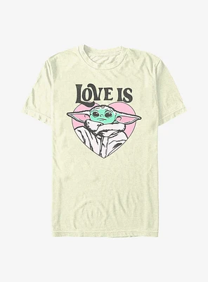 Star Wars The Mandalorian Valentine's Day Love Is Grogu T-Shirt