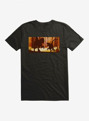 Jurassic World Dominion Dinosaur Shadows T-Shirt