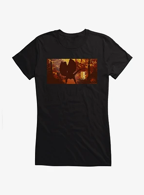 Jurassic World Dominion Dilophosaurus Shadow Girls T-Shirt