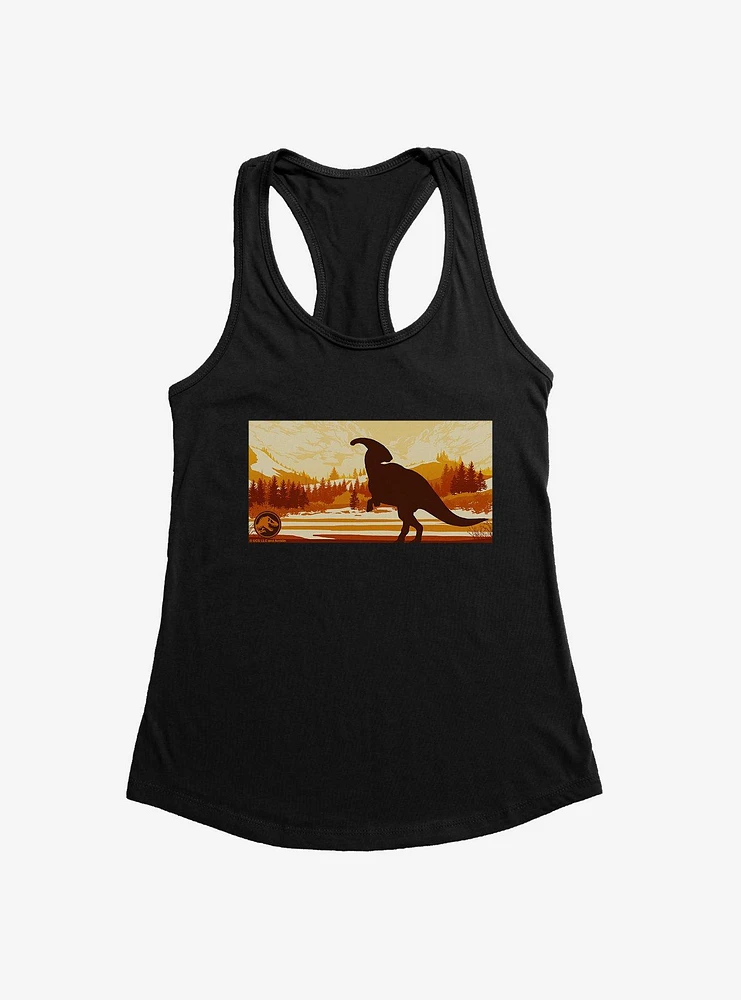 Jurassic World Dominion Parasaurolophus Look Back Girls Tank