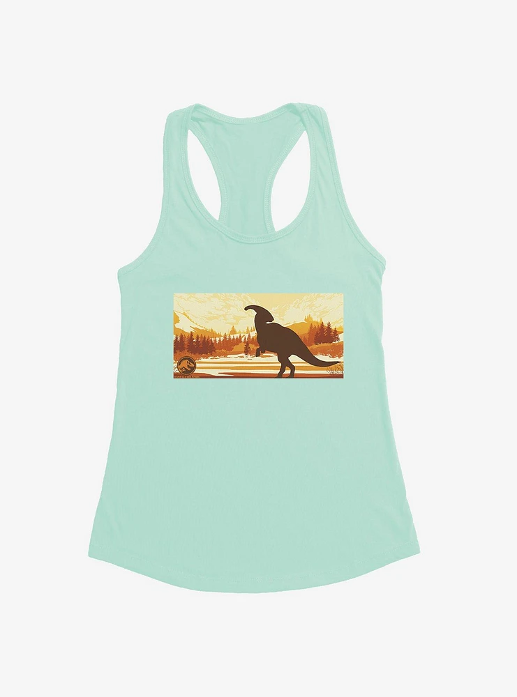 Jurassic World Dominion Parasaurolophus Look Back Girls Tank