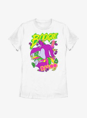 Disney The Jungle Book Boogie Baloo Sticker Womens T-Shirt