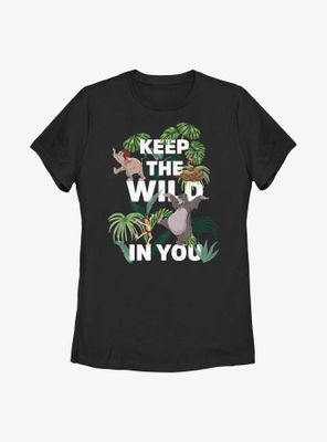 Disney The Jungle Book Keep Wild You Womens T-Shirt