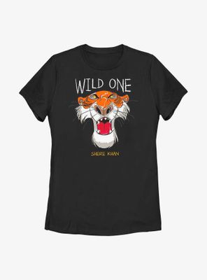 Disney The Jungle Book Shere Khan Wild One Womens T-Shirt