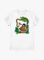 Disney The Jungle Book Kaa Tree Womens T-Shirt