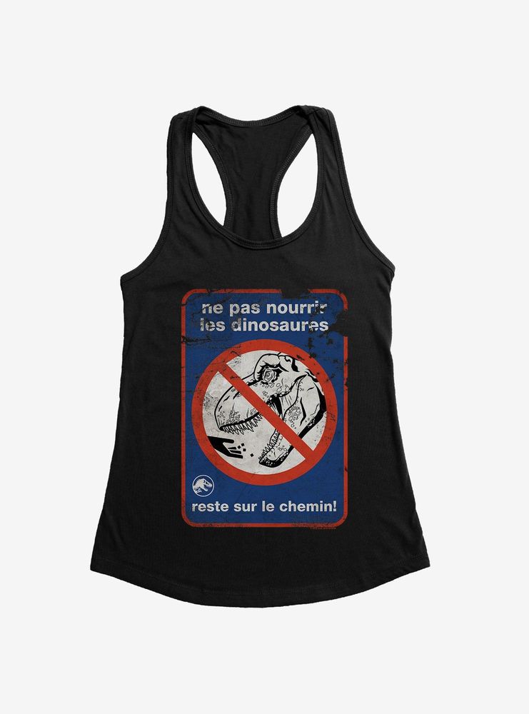 Jurassic World Dominion Do Not Feed Womens Tank Top