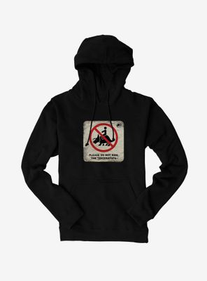 Jurassic World Dominion Do Not Ride Triceratops Hoodie