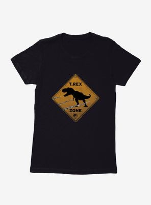 Jurassic World Dominion T. Rex Zone Womens T-Shirt