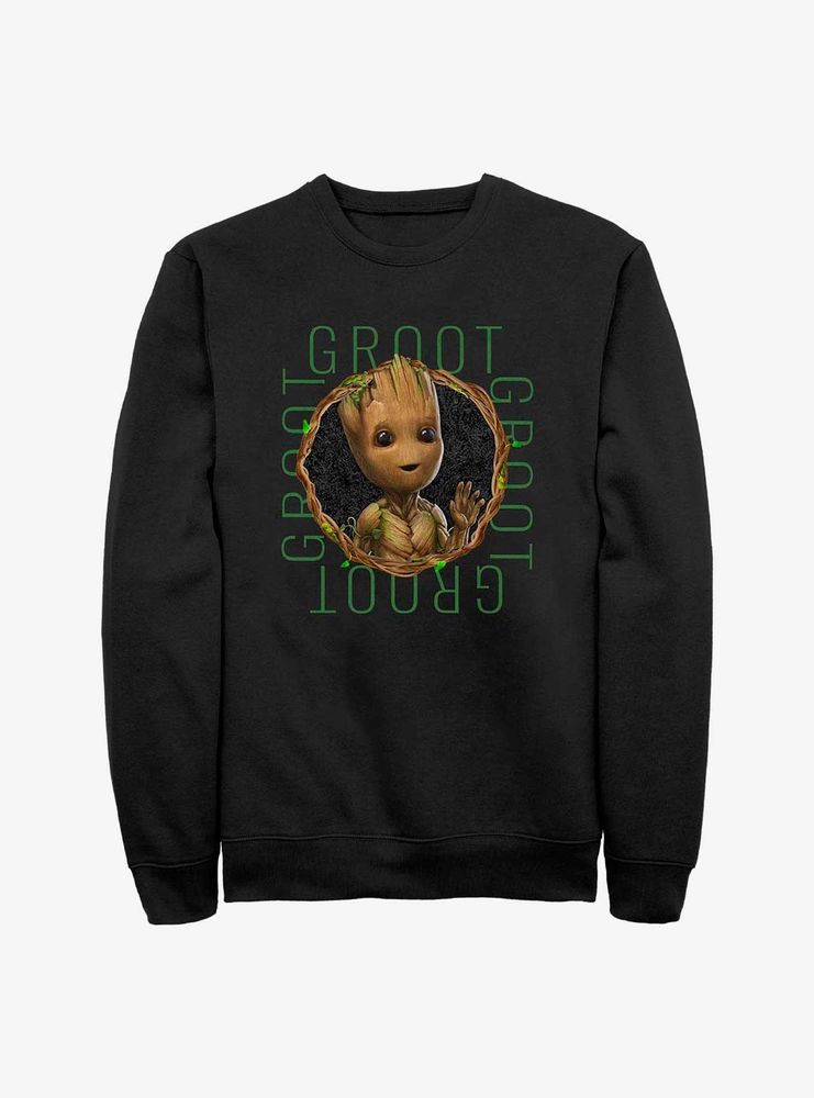 Marvel I Am Groot Focus Sweatshirt