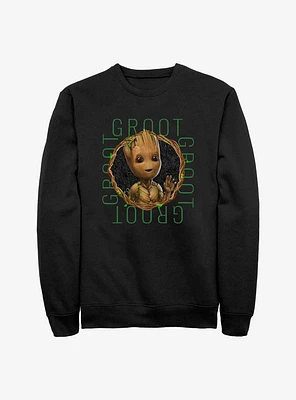 Marvel I Am Groot Focus Sweatshirt