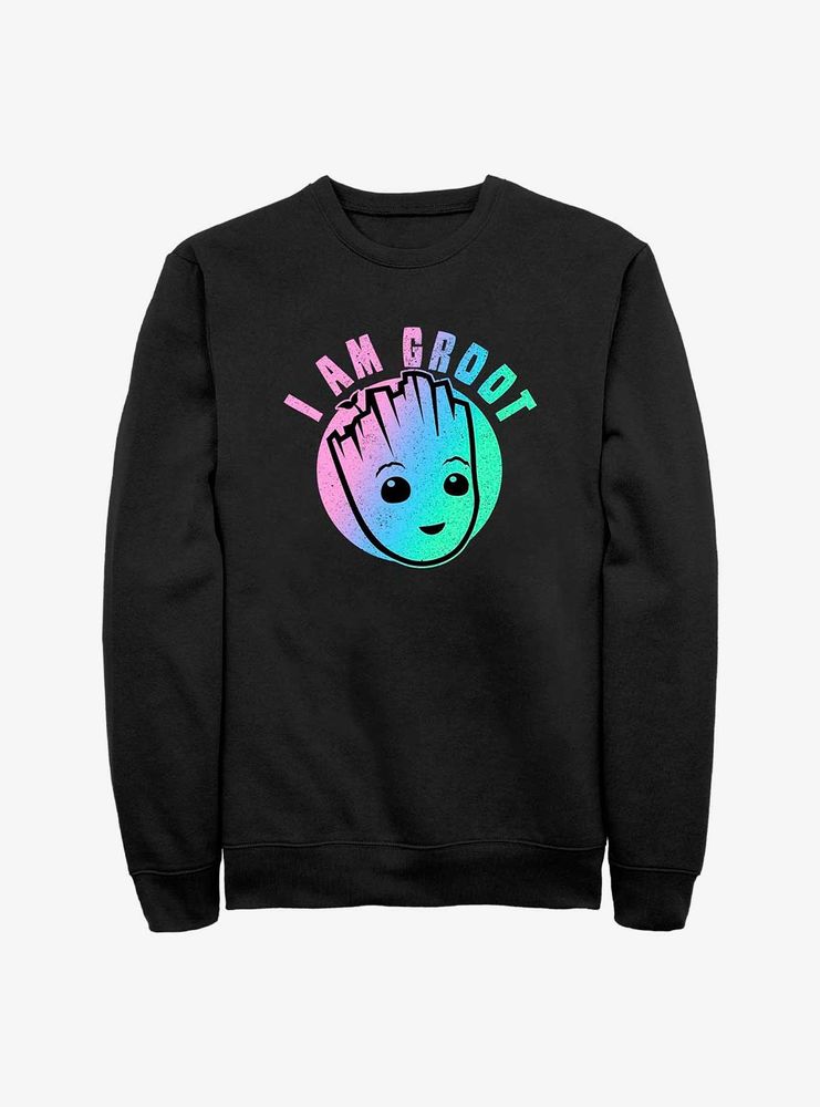 Marvel I Am Groot Holographic Sweatshirt