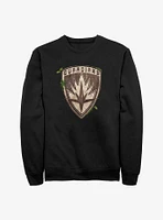 Marvel I Am Groot Guardians Badge Sweatshirt