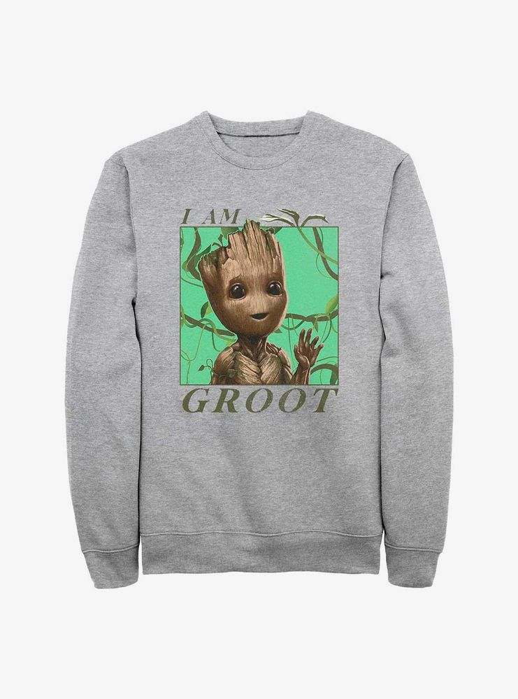 Marvel I Am Groot Jungle Vibes Sweatshirt