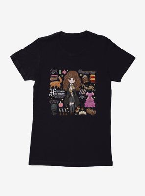 Harry Potter Stylized Hermoine Icons Womens T-Shirt