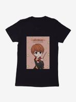 Harry Potter Stylized Ron Weasley Quote Womens T-Shirt