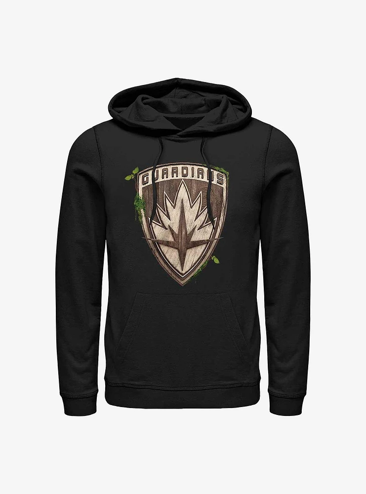 Marvel I Am Groot Guardians Badge Hoodie