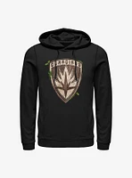 Marvel I Am Groot Guardians Badge Hoodie