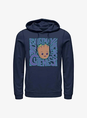 Marvel I Am Groot Mischief, Mayhem, Cuteness Hoodie