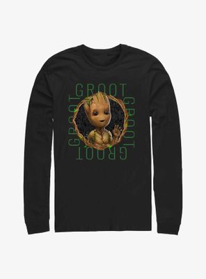 Marvel I Am Groot Focus Long Sleeve T-Shirt