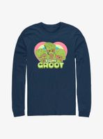 Marvel I Am Groot Hearts Trio Long Sleeve T-Shirt