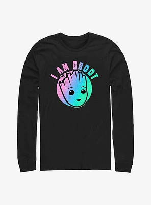 Marvel I Am Groot Holographic Long Sleeve T-Shirt