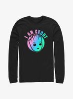Marvel I Am Groot Holographic Long Sleeve T-Shirt