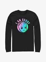 Marvel I Am Groot Holographic Long Sleeve T-Shirt