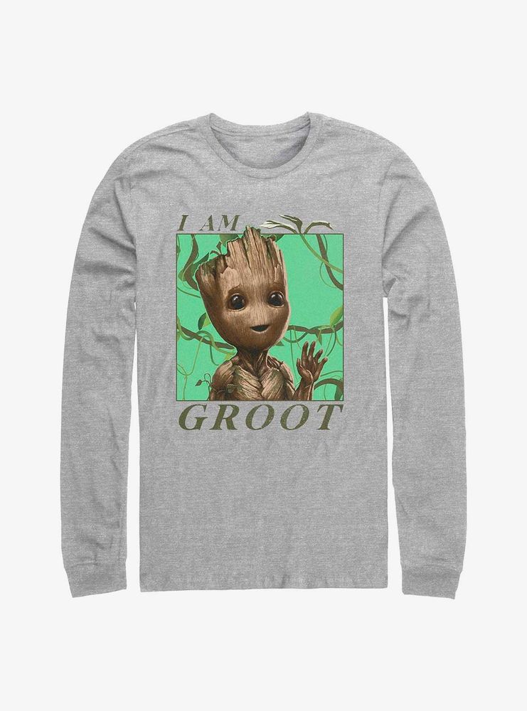 Marvel I Am Groot Jungle Vibes Long Sleeve T-Shirt