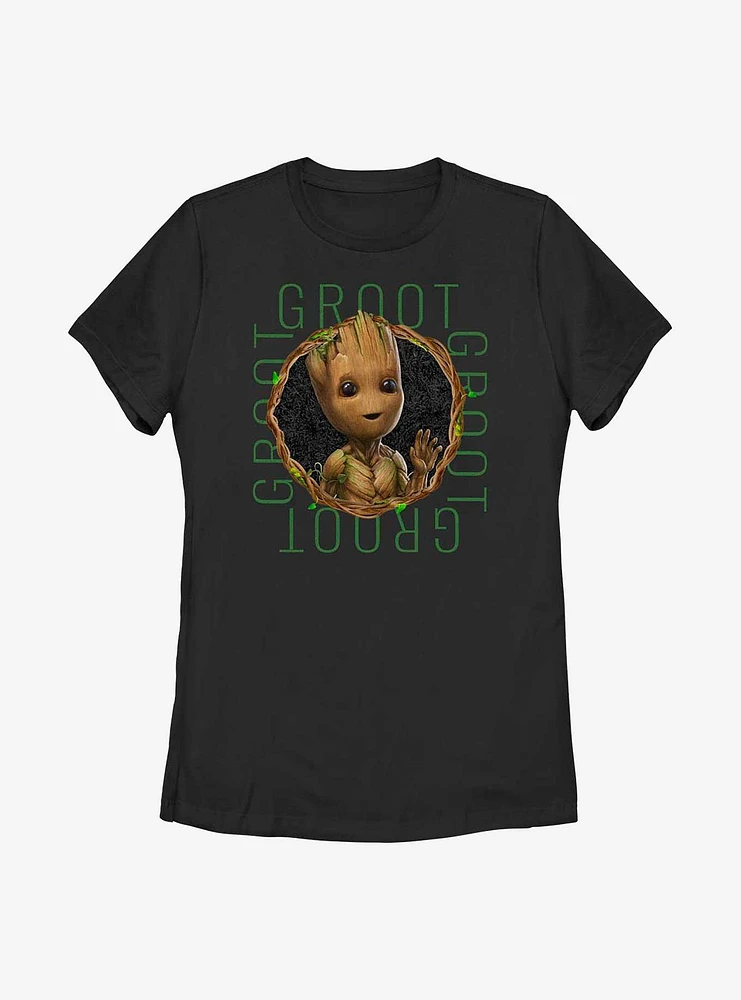 Marvel I Am Groot Focus Womens T-Shirt