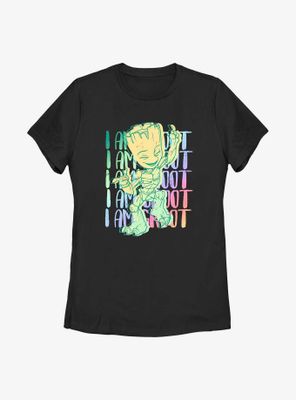 Marvel I Am Groot Color Stack Womens T-Shirt