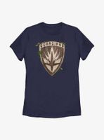 Marvel I Am Groot Guardians Badge Womens T-Shirt