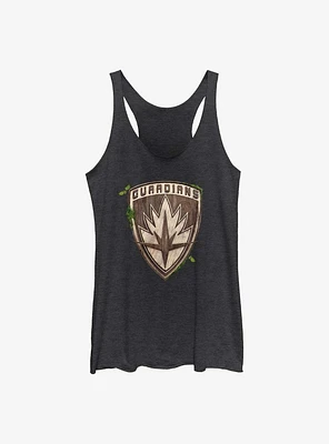 Marvel I Am Groot Guardians Badge Womens Tank Top