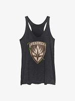 Marvel I Am Groot Guardians Badge Womens Tank Top