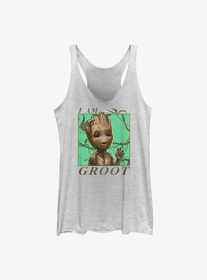 Marvel I Am Groot Jungle Vibes Womens Tank Top