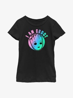 Marvel I Am Groot Holographic Youth Girls T-Shirt
