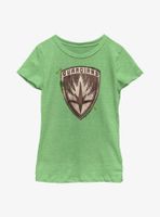 Marvel I Am Groot Guardians Badge Youth Girls T-Shirt