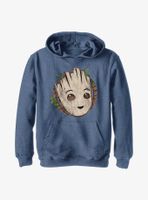 Marvel I Am Groot Wooden Badge Youth Hoodie