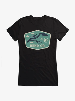 Jurassic World Dominion Pterodactyl Badge Girls T-Shirt