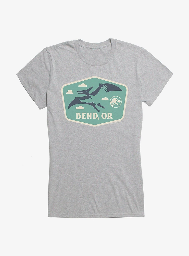 Jurassic World Dominion Pterodactyl Badge Girls T-Shirt