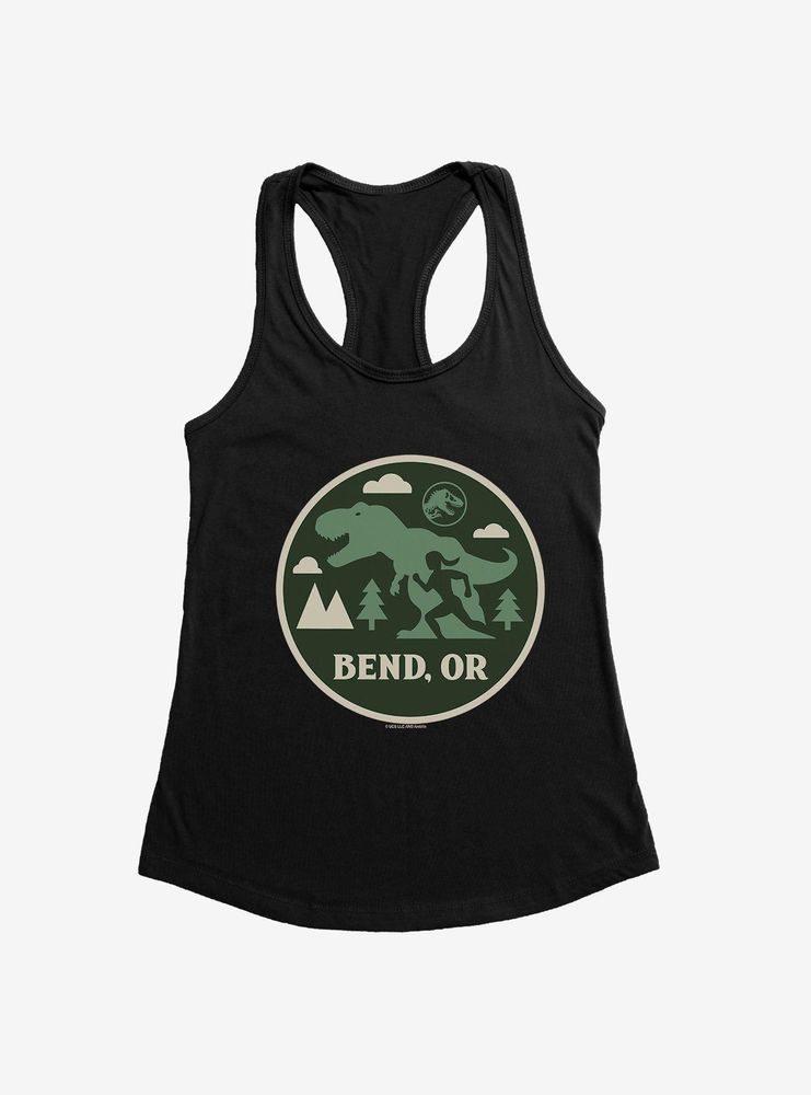 Jurassic World Dominion T-Rex Badge Womens Tank Top