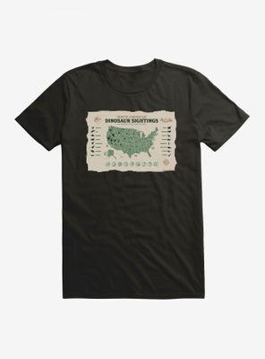 Jurassic World Dominion Dinosaur Sightings T-Shirt