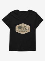 Jurassic World Dominion Big Rock National Park Badge Womens T-Shirt Plus