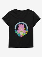 Care Bears Earth Day State Of Mind Womens T-Shirt Plus