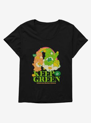 Care Bears Keep It Green Womens T-Shirt Plus