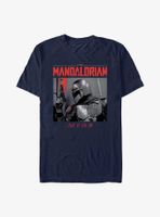 Star Wars The Mandalorian Code Red T-Shirt