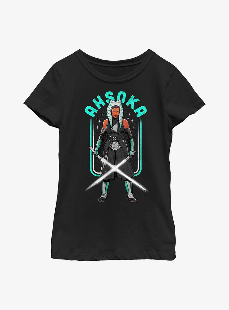 Star Wars The Mandalorian Amongst Stars Youth Girls T-Shirt