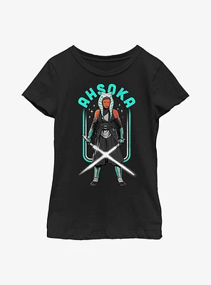 Star Wars The Mandalorian Amongst Stars Youth Girls T-Shirt
