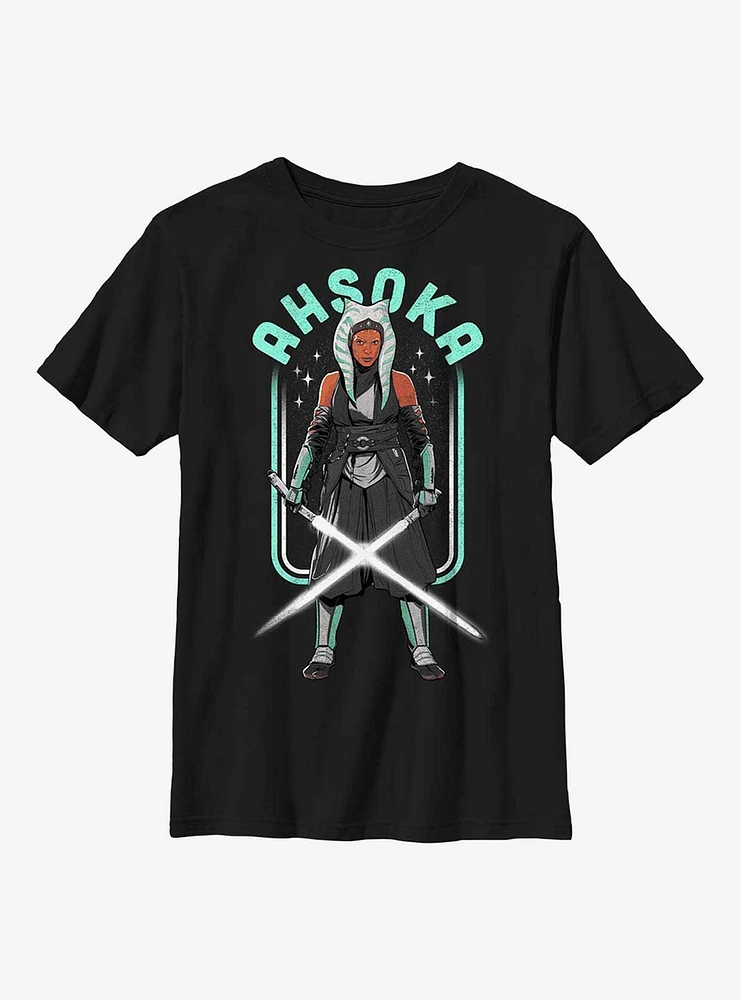 Star Wars The Mandalorian Amongst Stars Youth T-Shirt