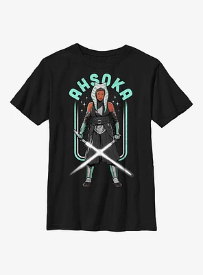 Star Wars The Mandalorian Amongst Stars Youth T-Shirt