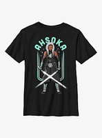 Star Wars The Mandalorian Amongst Stars Youth T-Shirt